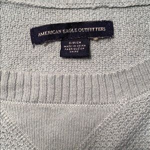 Crew neck American Eagle blue sweater